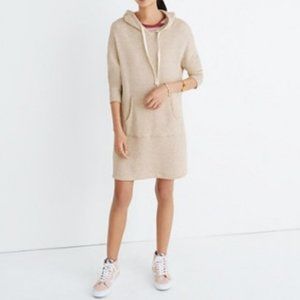 Madewell Hooded Sweatshirt Dress